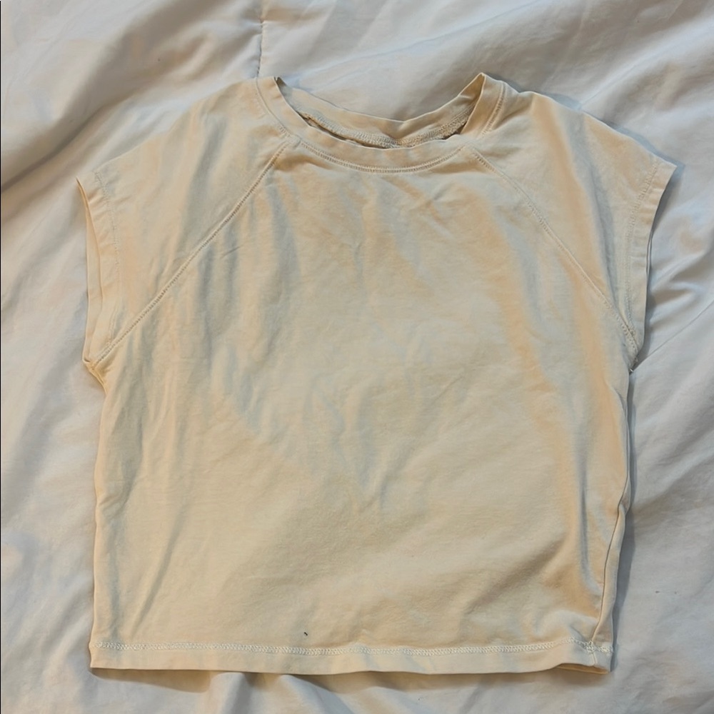 PacSun Cream Baby Tee